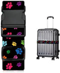 Luggage Straps for Suitcases, Heavy Duty Travel Belt by JYCardPKT