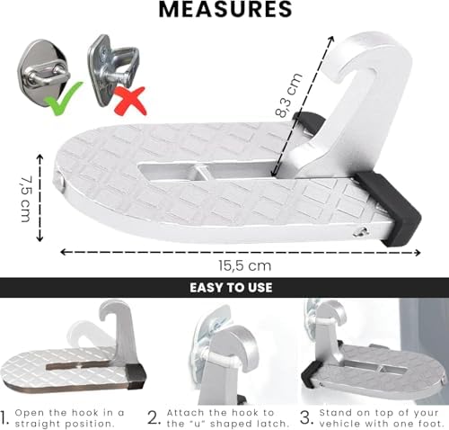 Car Door Pedal for Dacia Duster Iii 2024 Car Doorstep Foot Folding Pedal Car - Image 7