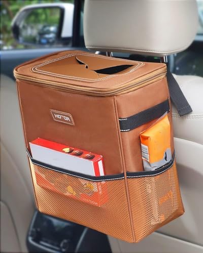 HOTOR Car Trash Can, Leakproof Car Organizer by HOTOR