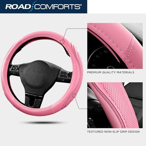 Road Comforts Car Steering Wheel Cover - Image 4