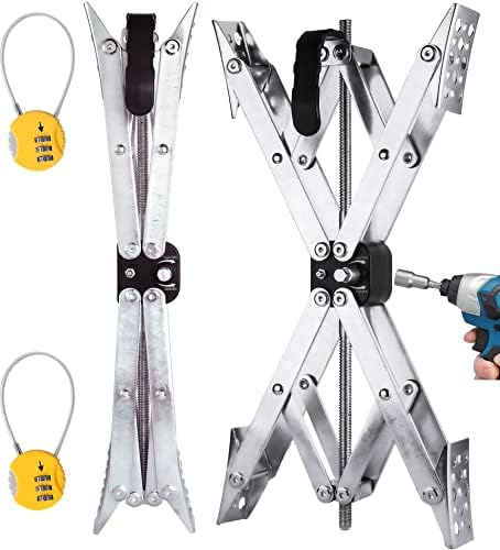 Wheel Chock X-Shaped Stabilizer Dual Axel RV Travel Trailer Camper Tire While by Maxchock