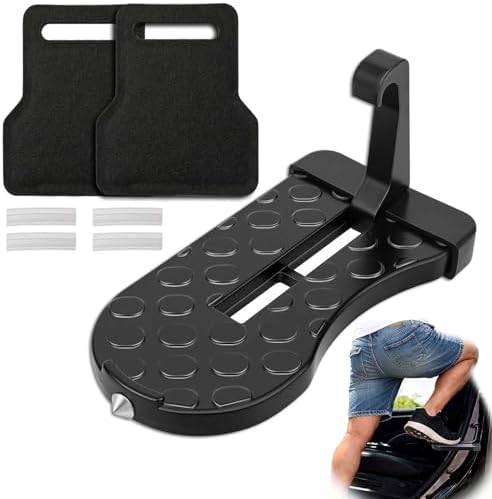 Car Door Step for Car Roof Access, Anti-Slip Surface, Equipped by Unknown