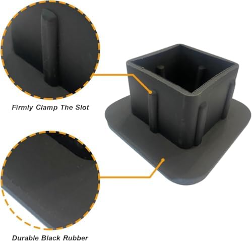 Trailer Hitch Tube Cover Plug 2Inch Rubber Receiver Tube Hitch fit - Image 4