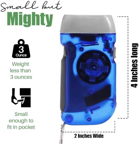 Evelots 48-Pack Hand Crank Flashlights - Image 4