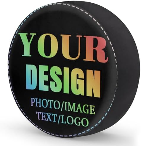Custom Name Spare Tire Cover Dust-Proof Wheel Protector - Image 2