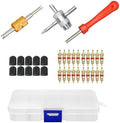 Valve Stem Removal Tool Set 33-Piece Valve Core Removal Tool Kit by Unknown