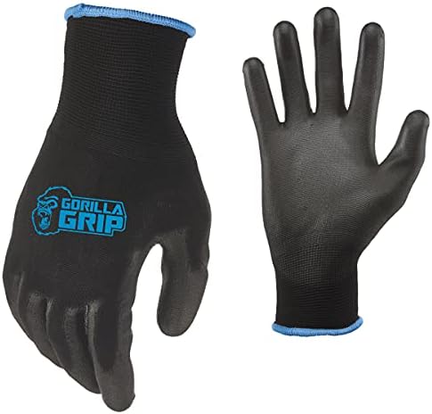 GORILLA GRIP Never-Slip Maximum-Grip All-Purpose Gloves by GREASE+MONKEY