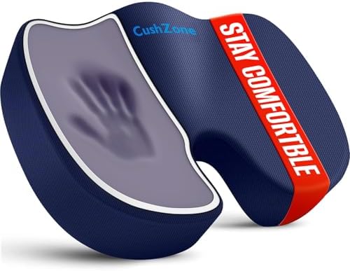 CushZone Memory Foam Seat Cushion by CushZone