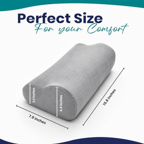 Memory Foam Headrest Pillow for Recliner – B-Shaped Neck Pillow - Image 2