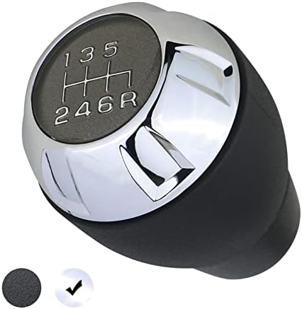 APPERFiT Shift Shifter Knob for Manual Transmission Chrome 68085312AB Compatible by APPERFiT