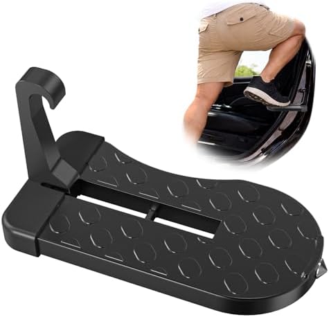 Car Door Step, Foldable Aluminum Roof Access Step by Unknown