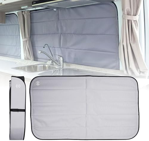 Living in a Bubble Insulated Blackout Mid Right Side Window Cover by LivinginaBubble