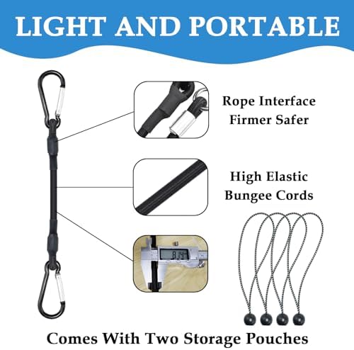 SDTC Tech 12" 18" 24" Mini Short Bungee Cords - Image 3