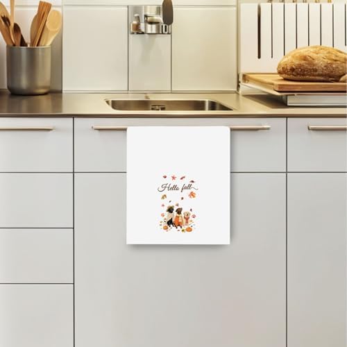 Fall Labrador Kitchen Towels - Image 3