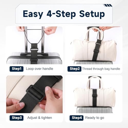 Luggage Straps for Suitcases, 2 Pack - Image 5