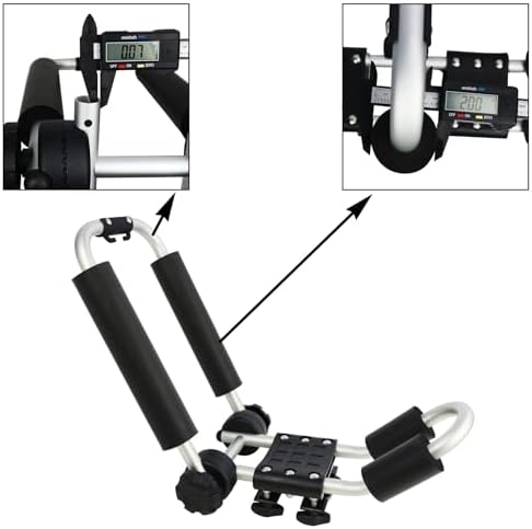 Upgraded Universal Folding Kayak Rack, J-Bar Carrier - Image 6