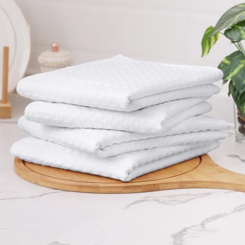 Homaxy Microfiber Kitchen Towels and Dishcloths Sets, 12 Pack - Image 6