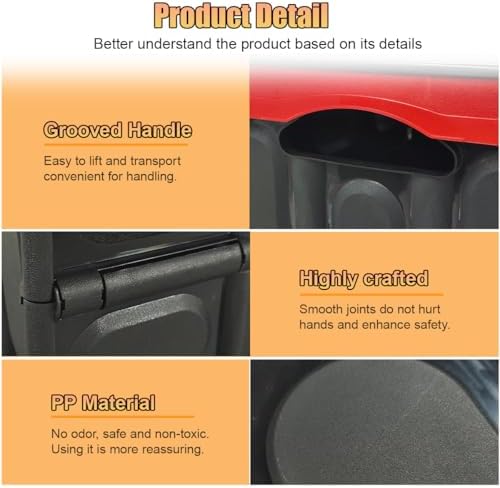Car Trunk Organizer, Foldable Plastic Cargo Storage Box - Image 3