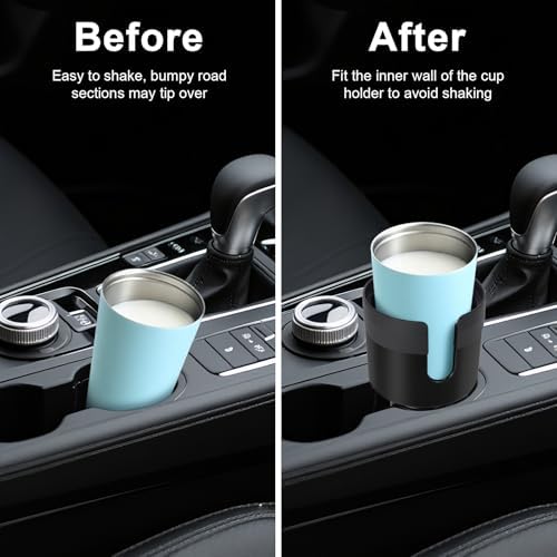 Car Cup Holder Expander, Large Cup Holder Extender - Image 6