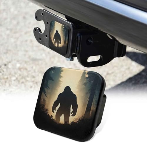 Trailer Hitch Cover 2 Inch Square Receiver Hitch Cover Rubber Tube Plug by Unknown