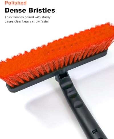 SEAAES 33 Inch Snow Brush and Ice Scraper - Image 4