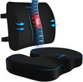 CushZone Seat Cushion and Lumbar Support Pillow by CushZone