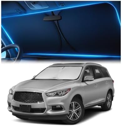 Magnelex Windshield Sun Shade for Infiniti QX60 2014-2027, Foldable Car Window by Magnelex