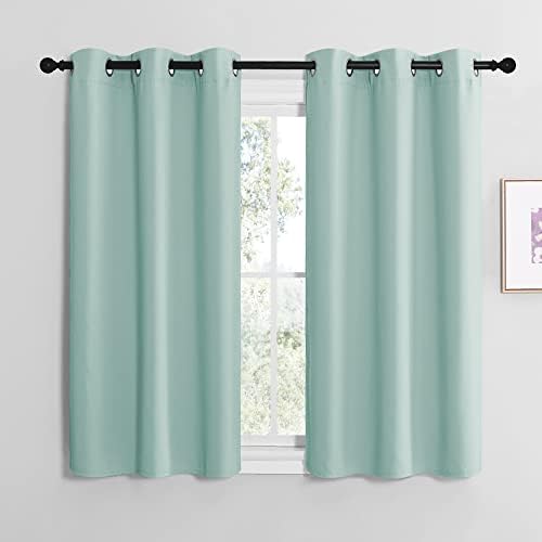NICETOWN Aqua Blue Room Darkening Curtains by NICETOWN