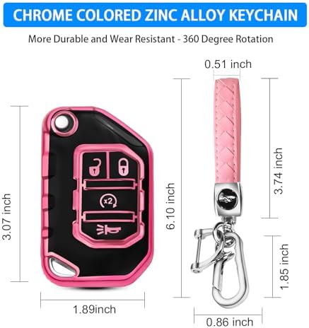 QBUC for Jeep Key Fob Cover - Image 5