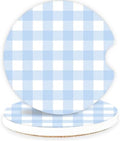 Ceramic Car Coasters – Absorbent Car Cup Holder Coaster Set by lethooly
