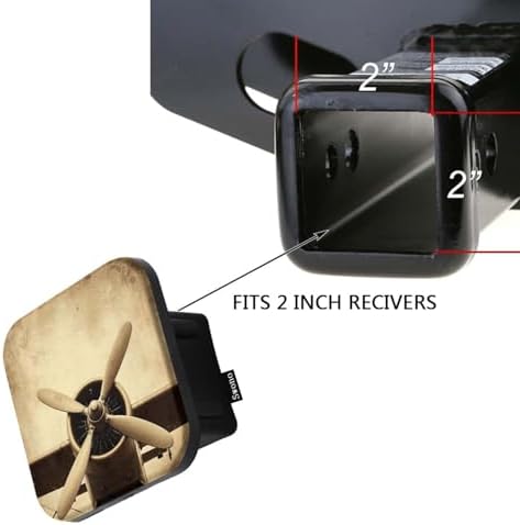Swono Old Aircraft Hitch Cover - Image 3