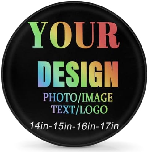 Custom Spare Tire Cover 17in Spare Wheel Covers Tire Storage Cover by YoYoYuchong