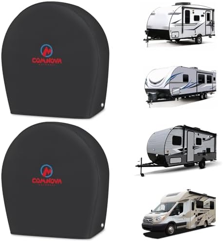 Comnova RV Tire Covers 2 Pack by MCOMNOVAOUTDOORS