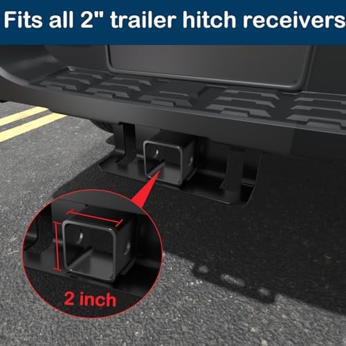 2 Inch Trailer Hitch Cover - Image 4
