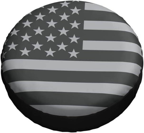 Spare Tire Cover American USA Flag Weatherproof Universal Wheel Protectors - Image 2
