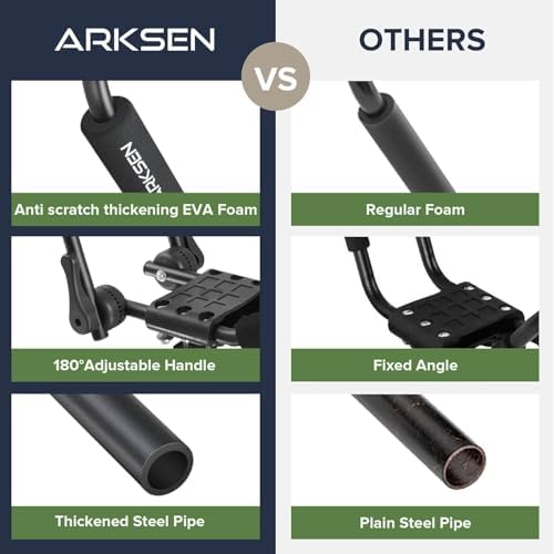 ARKSEN 2 Pack Folding Kayak Roof Rack - Image 3
