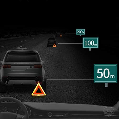 Fasmov 3 Pack Emergency Warning Triangle Kit, High Visibility Reflective Safety - Image 5