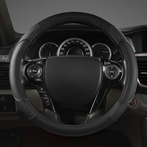 GIANT PANDA Microfiber Leather Steering Wheel Cover - Image 2