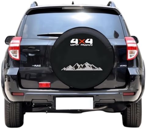 Spare Wheel Tire Cover for Jeep Cherokee Compass, 4x4 Off Road - Image 3