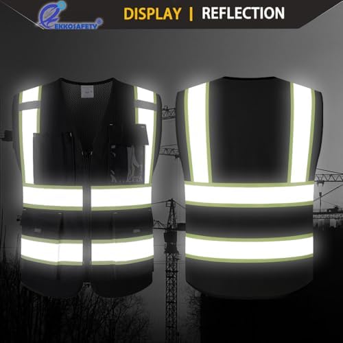 Safety Vest for Men Women with Pockets - Image 4