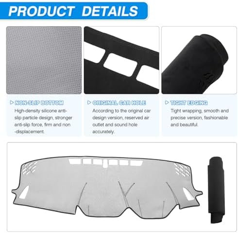 CARTIST Dash Cover fits for CrossTrek 2024 2025 2026 Dashboard Cover Mat for - Image 3