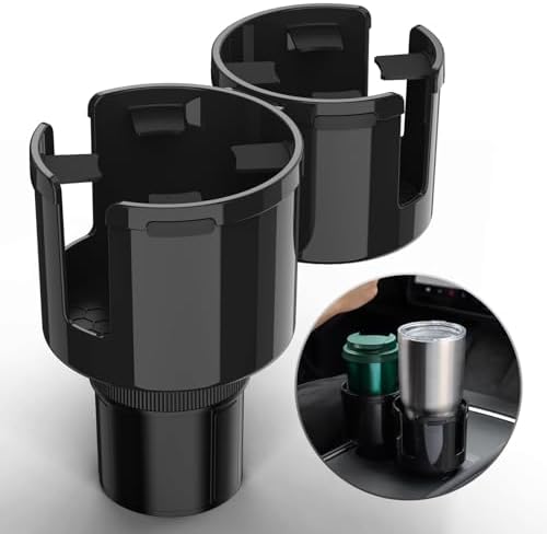 TYKOR Car Cup Holder Expander, 2 in 1 Adapter by TYKOR