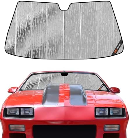 Pigenius Windshield Sun Shade for Chevrolet Camaro Coupe 1982-1992, for Pontiac by Pigenius