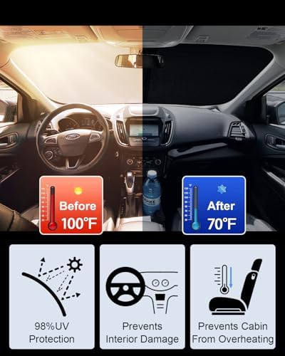 2026 Upgrade Front Windshield Sunshade fit - Image 2