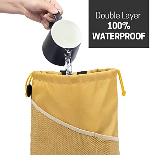 GNEGNI 2PCS Hanging Car Garbage Can - Image 3
