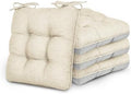 Love's cabin Memory Foam Chair Cushions Set of 4, 19 Inch by Lovescabin