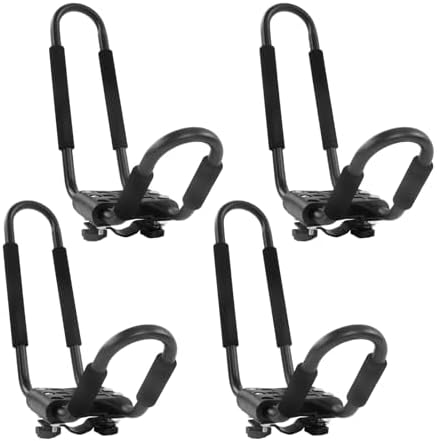 Kayak Roof Top Mount Rack Sturdy Alloy Steel 150LBS Load Holder - Image 2