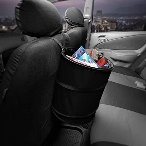 FH Group Automotive Waterproof Portable Collapsible Large Trash Can Garbage - Image 3