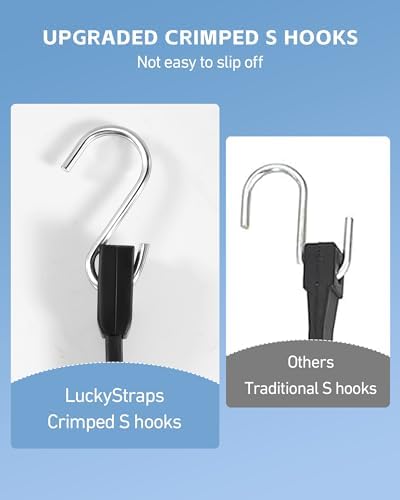 Lucky Straps 12 Inch Rubber Bungee Cords - Image 2
