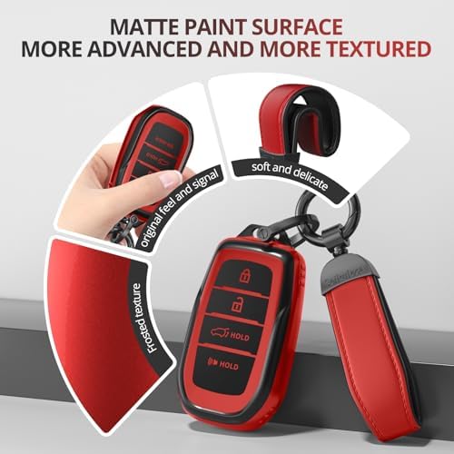 For Toyota Key Fob Cover Accessories- Matte TPU Key Fob Cover - Image 4